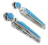 Turquoise Inlay Jewelry Southwest Earrings PX32185